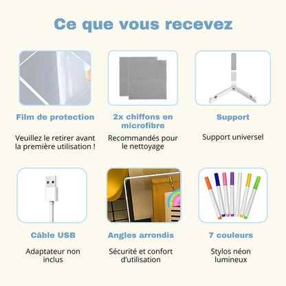 Le tableau magique qui remplace les écrans !