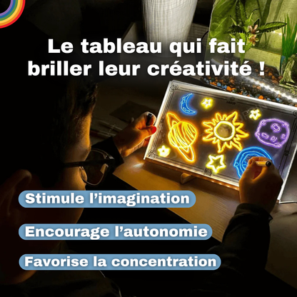 Le tableau magique qui remplace les écrans !